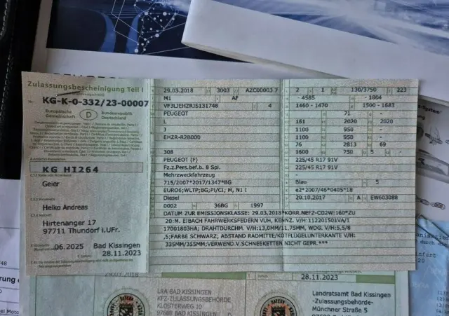 PEUGEOT 308 BlueHDi FAP 180 EAT8 Stop & Start GT