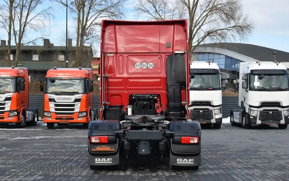 DAF XF530 / SUPER SPACE CAB / HYDRAULIKA / RETARDER / KLIMATYZACJA POSTOJOWA / ACC / NAWIGACJA / KLIMA / LEDY / FULL SPILERY / FULL OPCJA / WERSJA PREMIUM / SERWISOWANY / SPROWADZONY 