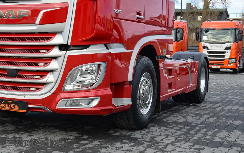 DAF XF530 / SUPER SPACE CAB / HYDRAULIKA / RETARDER / KLIMATYZACJA POSTOJOWA / ACC / NAWIGACJA / KLIMA / LEDY / FULL SPILERY / FULL OPCJA / WERSJA PREMIUM / SERWISOWANY / SPROWADZONY 