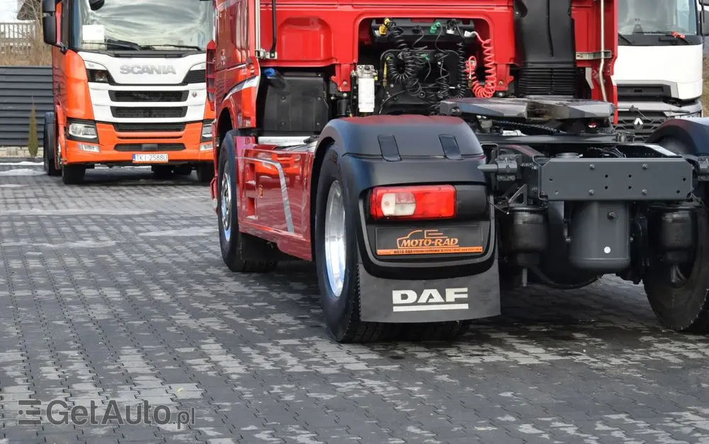 DAF XF530 / SUPER SPACE CAB / HYDRAULIKA / RETARDER / KLIMATYZACJA POSTOJOWA / ACC / NAWIGACJA / KLIMA / LEDY / FULL SPILERY / FULL OPCJA / WERSJA PREMIUM / SERWISOWANY / SPROWADZONY 