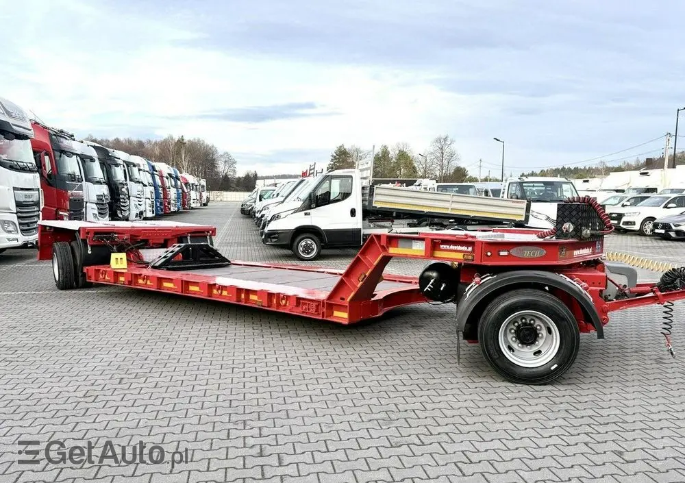 EMTECH 2 osiowa PCN 18 TIEFBETT Zagłębiana Rozciągana Oś Skrętna UNIKAT 