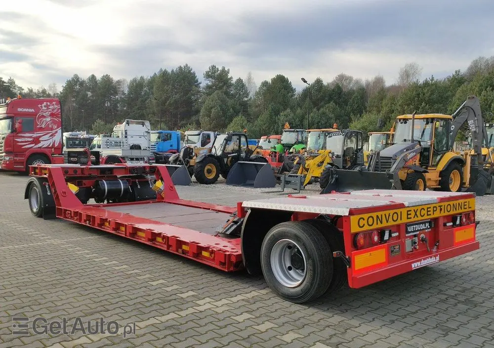 EMTECH 2 osiowa PCN 18 TIEFBETT Zagłębiana Rozciągana Oś Skrętna UNIKAT 