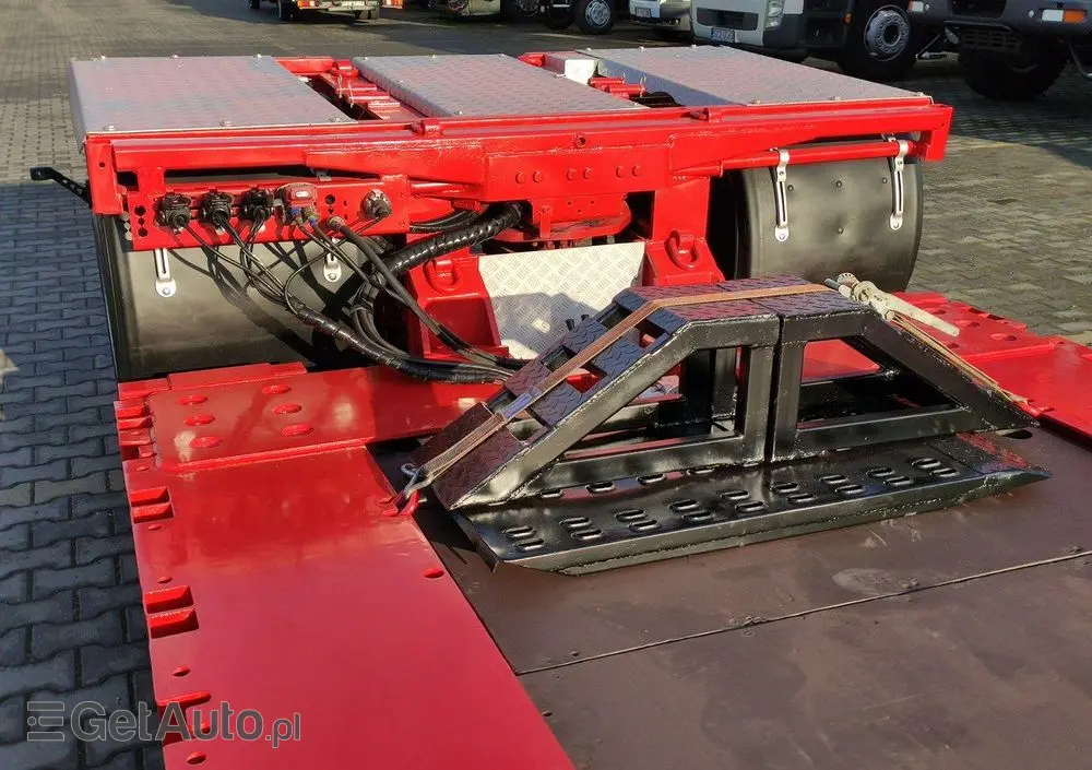 EMTECH 2 osiowa PCN 18 TIEFBETT Zagłębiana Rozciągana Oś Skrętna UNIKAT 