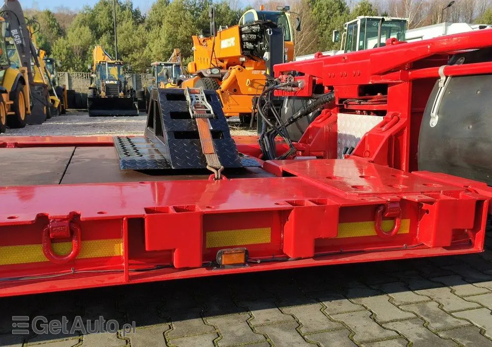 EMTECH 2 osiowa PCN 18 TIEFBETT Zagłębiana Rozciągana Oś Skrętna UNIKAT 