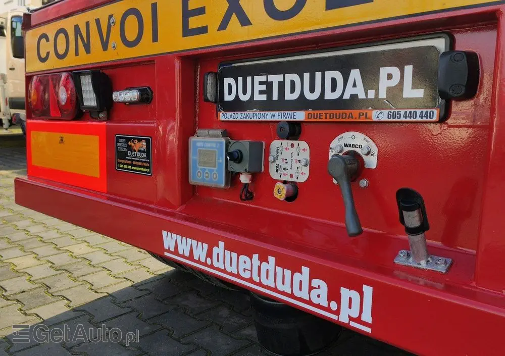 EMTECH 2 osiowa PCN 18 TIEFBETT Zagłębiana Rozciągana Oś Skrętna UNIKAT 