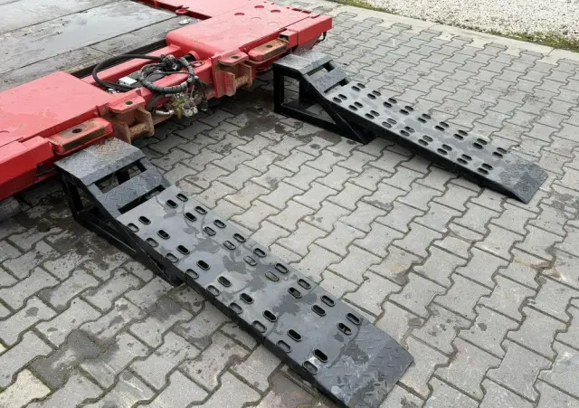 EMTECH 2 osiowa PCN 18 TIEFBETT Zagłębiana Rozciągana Oś Skrętna UNIKAT 