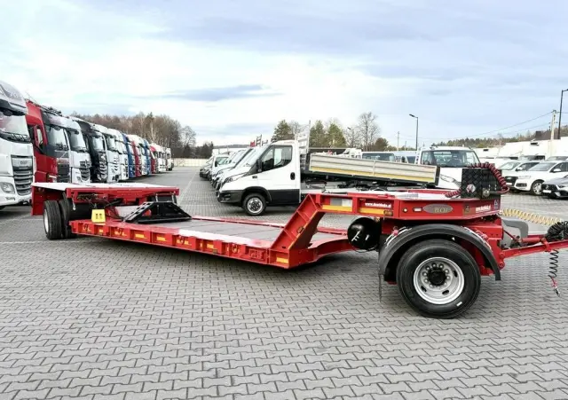 EMTECH 2 osiowa PCN 18 TIEFBETT Zagłębiana Rozciągana Oś Skrętna UNIKAT 