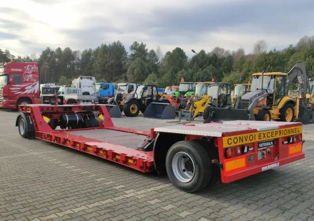 EMTECH 2 osiowa PCN 18 TIEFBETT Zagłębiana Rozciągana Oś Skrętna UNIKAT 