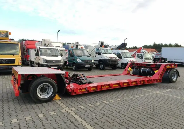 EMTECH 2 osiowa PCN 18 TIEFBETT Zagłębiana Rozciągana Oś Skrętna UNIKAT 