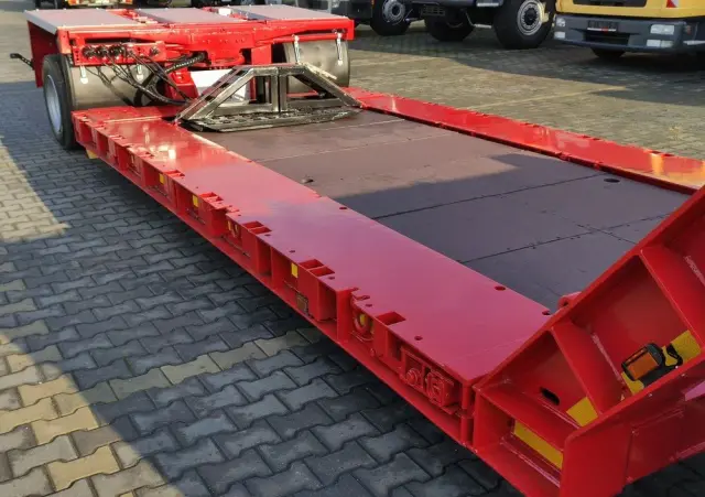 EMTECH 2 osiowa PCN 18 TIEFBETT Zagłębiana Rozciągana Oś Skrętna UNIKAT 