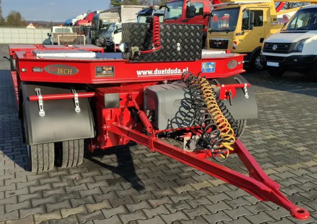 EMTECH 2 osiowa PCN 18 TIEFBETT Zagłębiana Rozciągana Oś Skrętna UNIKAT 