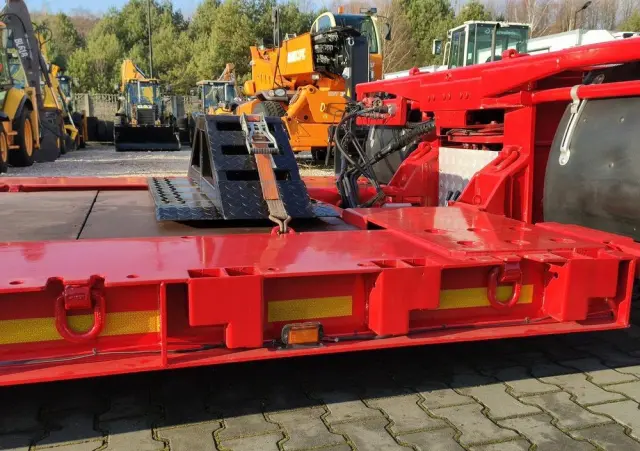 EMTECH 2 osiowa PCN 18 TIEFBETT Zagłębiana Rozciągana Oś Skrętna UNIKAT 