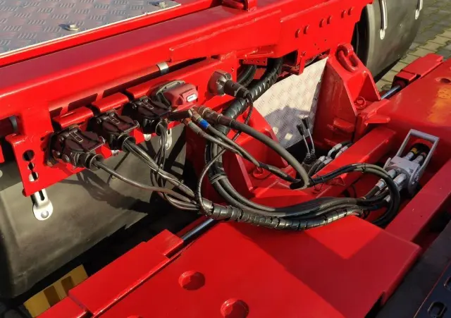 EMTECH 2 osiowa PCN 18 TIEFBETT Zagłębiana Rozciągana Oś Skrętna UNIKAT 