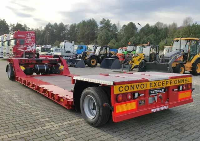 EMTECH 2 osiowa PCN 18 TIEFBETT Zagłębiana Rozciągana Oś Skrętna UNIKAT 