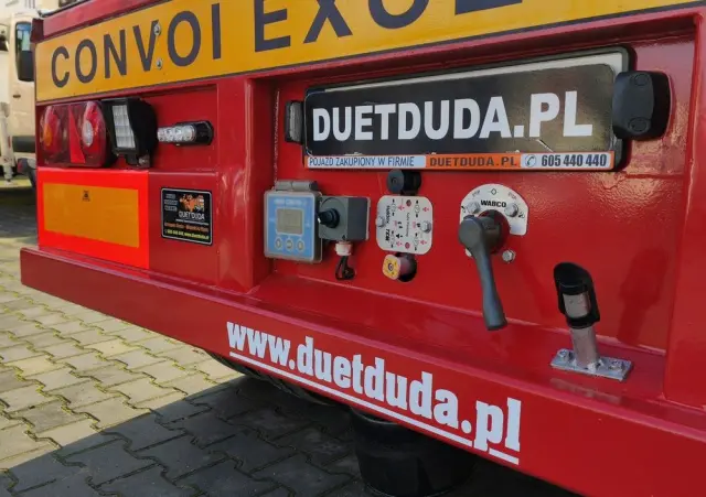 EMTECH 2 osiowa PCN 18 TIEFBETT Zagłębiana Rozciągana Oś Skrętna UNIKAT 