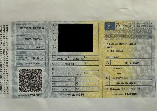 EMTECH 2 osiowa PCN 18 TIEFBETT Zagłębiana Rozciągana Oś Skrętna UNIKAT 