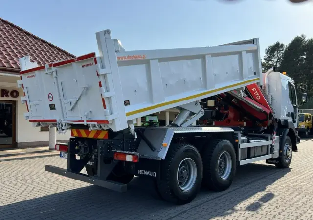 RENAULT Kerax 26.390 6x4 Mocny HDS FASSI F170 Sterowanie Radiowe 