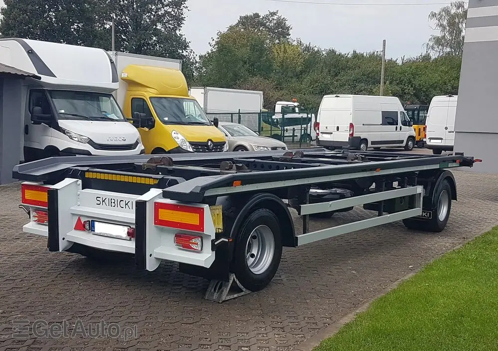 STT-SKIBICKI PK-18 DO KONTENERÓW 2 OSIE DO HAKOWCA HUFFERMANN ZASŁAW WIELTON MEILLER 