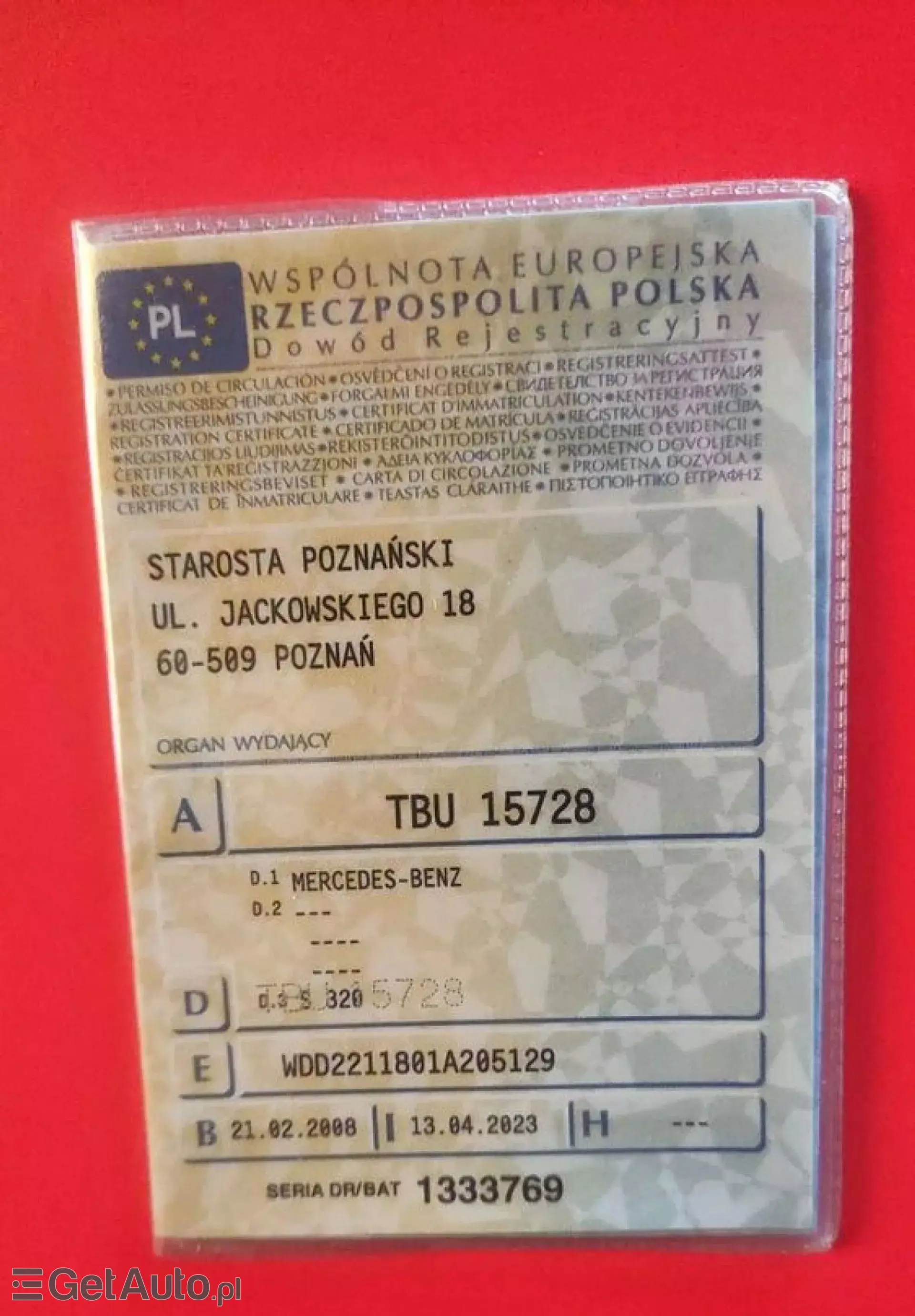 MERCEDES-BENZ Klasa S 