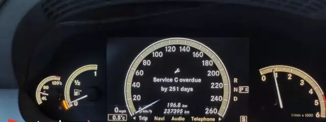 MERCEDES-BENZ Klasa S 