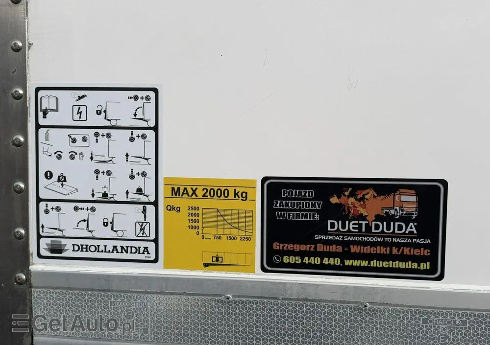 IVECO STRALIS 260S40 E6 Chłodnia Mroźnia Agregat THERMO KING T-1000R 