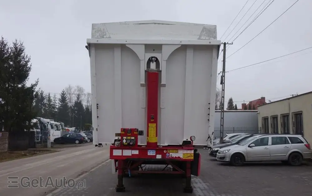 STAS WYWROTKA / S300CX / 44m3 / Z NADSTAWKAMI 52 m3 / ALUMINIOWA / OSIE MERCEDES / OŚ PODNOSZONA / KLAPO-DRZWI / ALUMINIOWE FELGI 