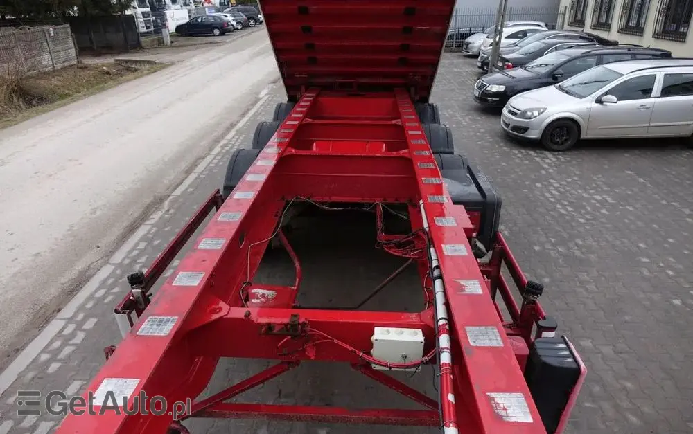 STAS WYWROTKA / S300CX / 44m3 / Z NADSTAWKAMI 52 m3 / ALUMINIOWA / OSIE MERCEDES / OŚ PODNOSZONA / KLAPO-DRZWI / ALUMINIOWE FELGI 