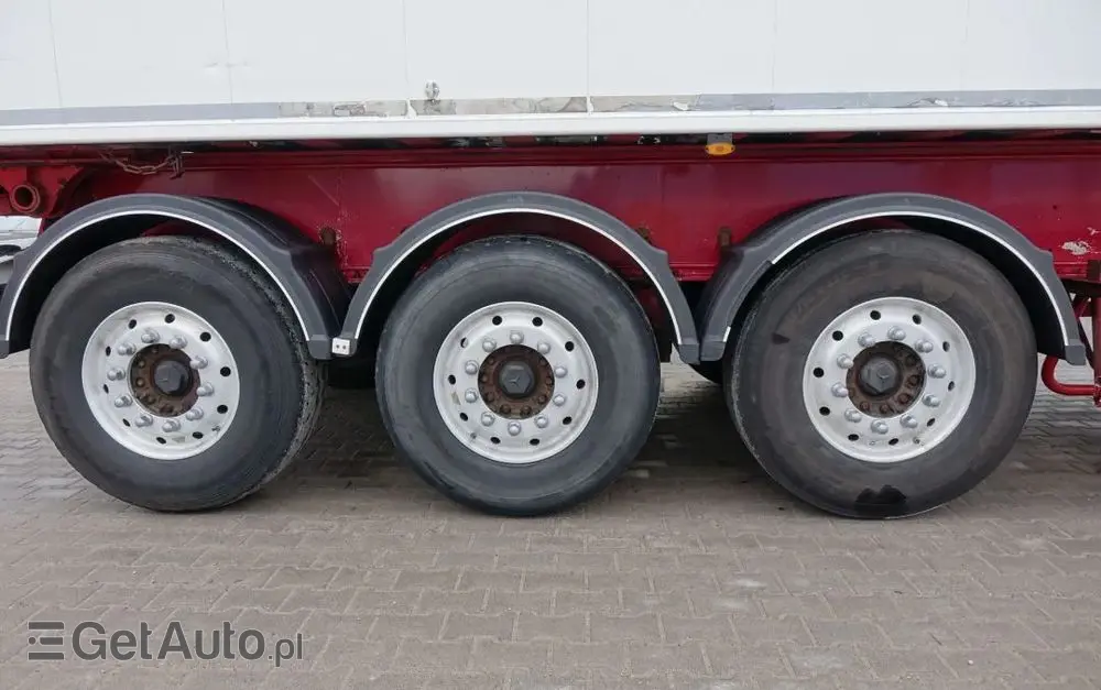 STAS WYWROTKA / S300CX / 44m3 / Z NADSTAWKAMI 52 m3 / ALUMINIOWA / OSIE MERCEDES / OŚ PODNOSZONA / KLAPO-DRZWI / ALUMINIOWE FELGI 