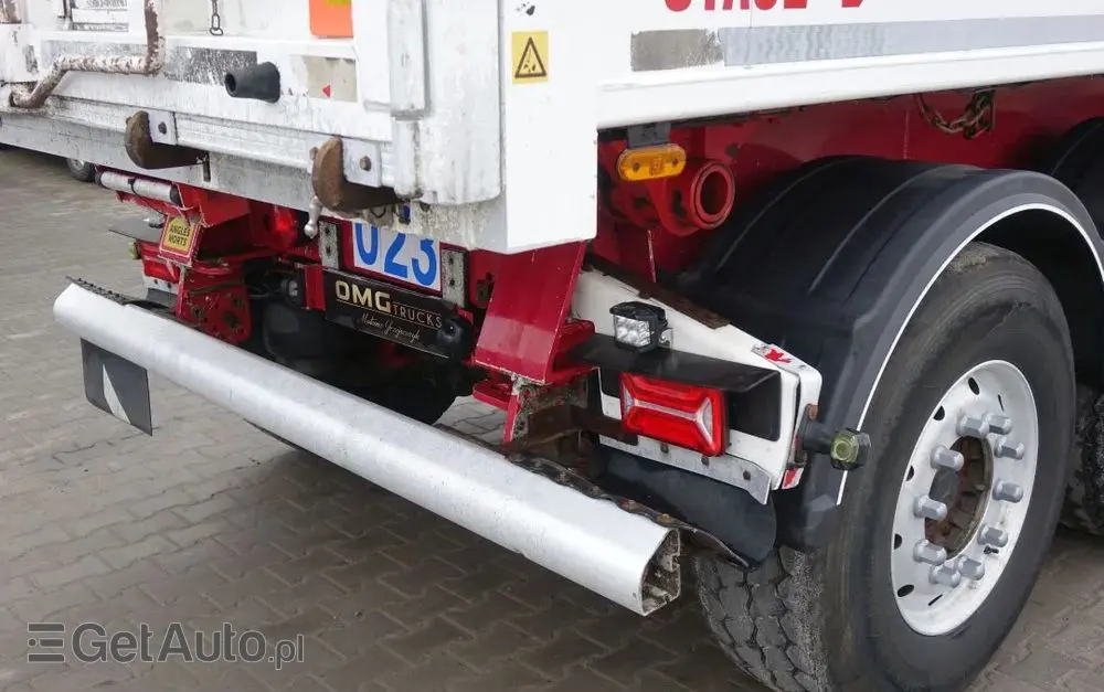 STAS WYWROTKA / S300CX / 44m3 / Z NADSTAWKAMI 52 m3 / ALUMINIOWA / OSIE MERCEDES / OŚ PODNOSZONA / KLAPO-DRZWI / ALUMINIOWE FELGI 