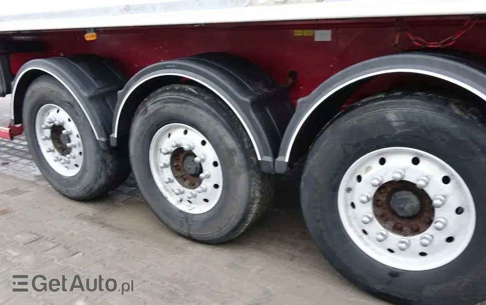 STAS WYWROTKA / S300CX / 44m3 / Z NADSTAWKAMI 52 m3 / ALUMINIOWA / OSIE MERCEDES / OŚ PODNOSZONA / KLAPO-DRZWI / ALUMINIOWE FELGI 