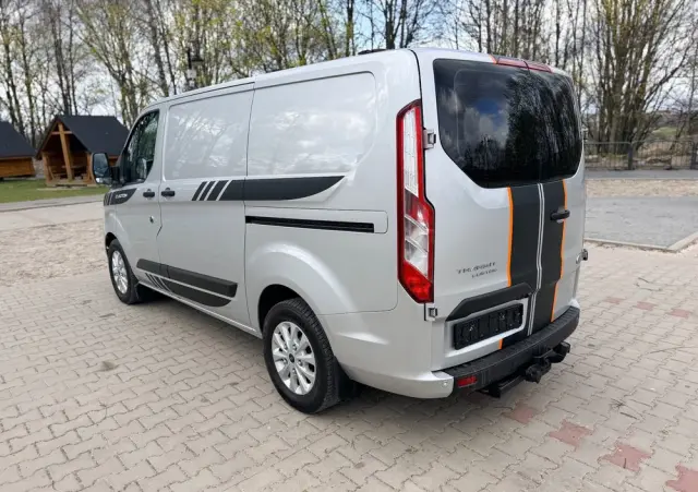FORD TRANSIT CUSTOM  LIFT 2020r/ Webasto / 2,0 TDCI/130KM/KAMERA/BIX-ENON/ EURO 6/ASO/NISKI PRZEBIEG/LED/HAK/FV23%/6-DZWI/LONG 