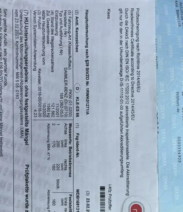 MERCEDES-BENZ Klasa A 