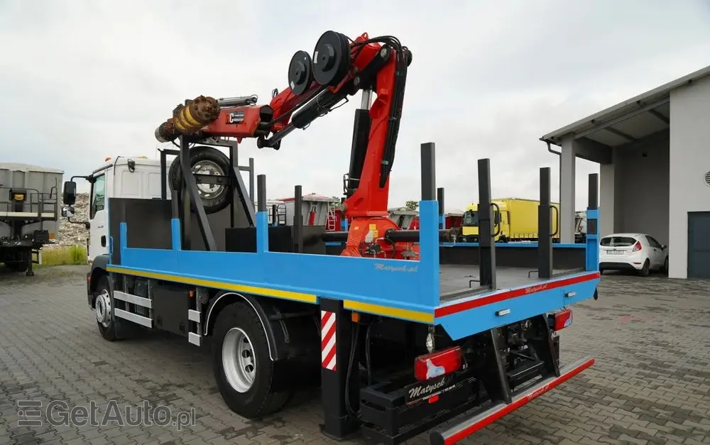 MAN TGM 15 .290 / HDS HC 190 + WIERTŁO 2 mb / WIERTNICA / STEROWANIE RADIOWE / EURO 6 /  MANUAL / 2019 ROK 