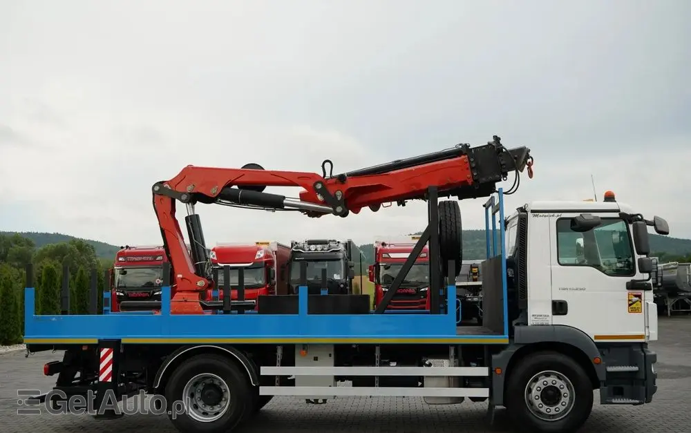 MAN TGM 15 .290 / HDS HC 190 + WIERTŁO 2 mb / WIERTNICA / STEROWANIE RADIOWE / EURO 6 /  MANUAL / 2019 ROK 