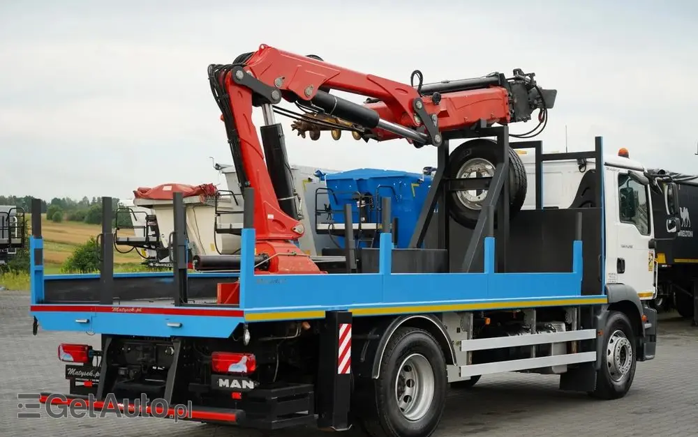 MAN TGM 15 .290 / HDS HC 190 + WIERTŁO 2 mb / WIERTNICA / STEROWANIE RADIOWE / EURO 6 /  MANUAL / 2019 ROK 