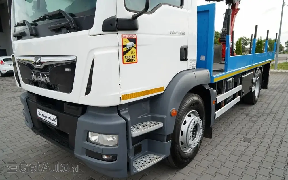 MAN TGM 15 .290 / HDS HC 190 + WIERTŁO 2 mb / WIERTNICA / STEROWANIE RADIOWE / EURO 6 /  MANUAL / 2019 ROK 