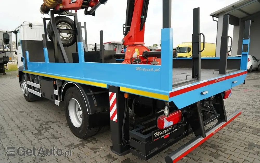 MAN TGM 15 .290 / HDS HC 190 + WIERTŁO 2 mb / WIERTNICA / STEROWANIE RADIOWE / EURO 6 /  MANUAL / 2019 ROK 