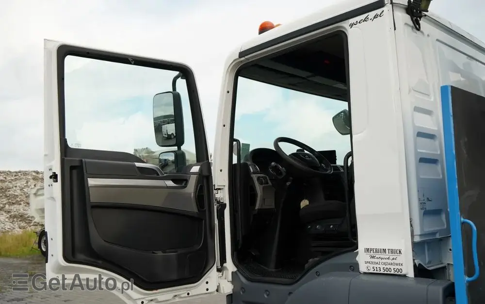 MAN TGM 15 .290 / HDS HC 190 + WIERTŁO 2 mb / WIERTNICA / STEROWANIE RADIOWE / EURO 6 /  MANUAL / 2019 ROK 