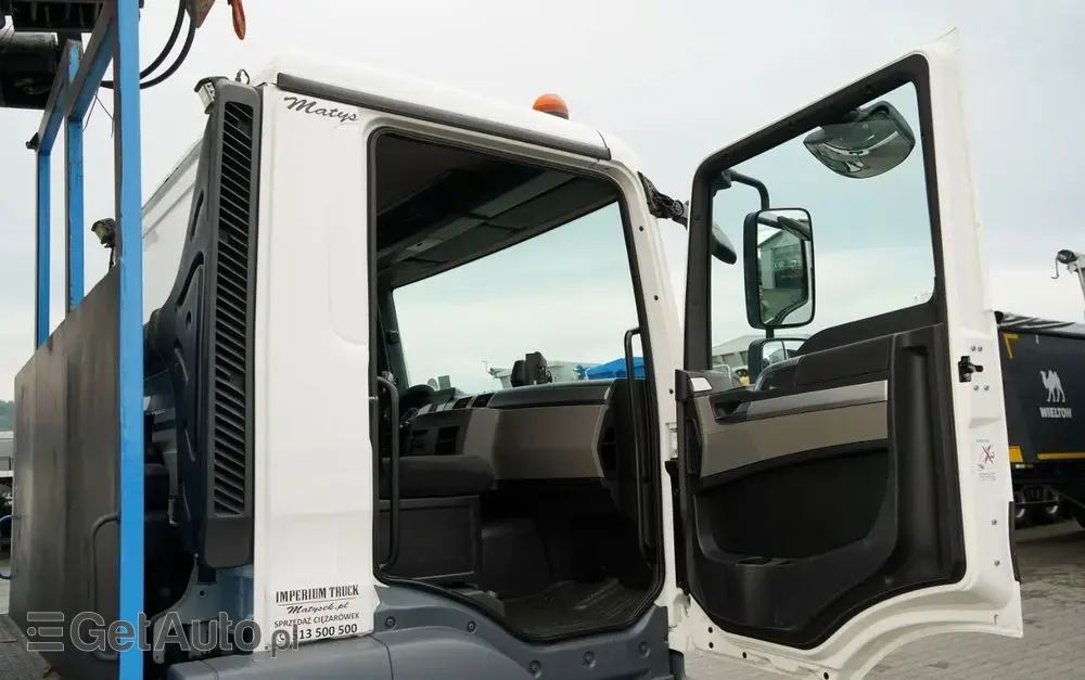 MAN TGM 15 .290 / HDS HC 190 + WIERTŁO 2 mb / WIERTNICA / STEROWANIE RADIOWE / EURO 6 /  MANUAL / 2019 ROK 