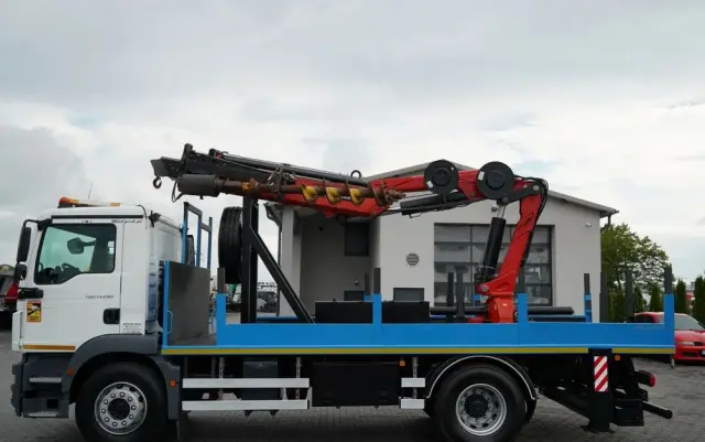 MAN TGM 15 .290 / HDS HC 190 + WIERTŁO 2 mb / WIERTNICA / STEROWANIE RADIOWE / EURO 6 /  MANUAL / 2019 ROK 