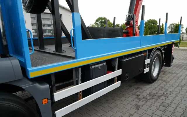 MAN TGM 15 .290 / HDS HC 190 + WIERTŁO 2 mb / WIERTNICA / STEROWANIE RADIOWE / EURO 6 /  MANUAL / 2019 ROK 