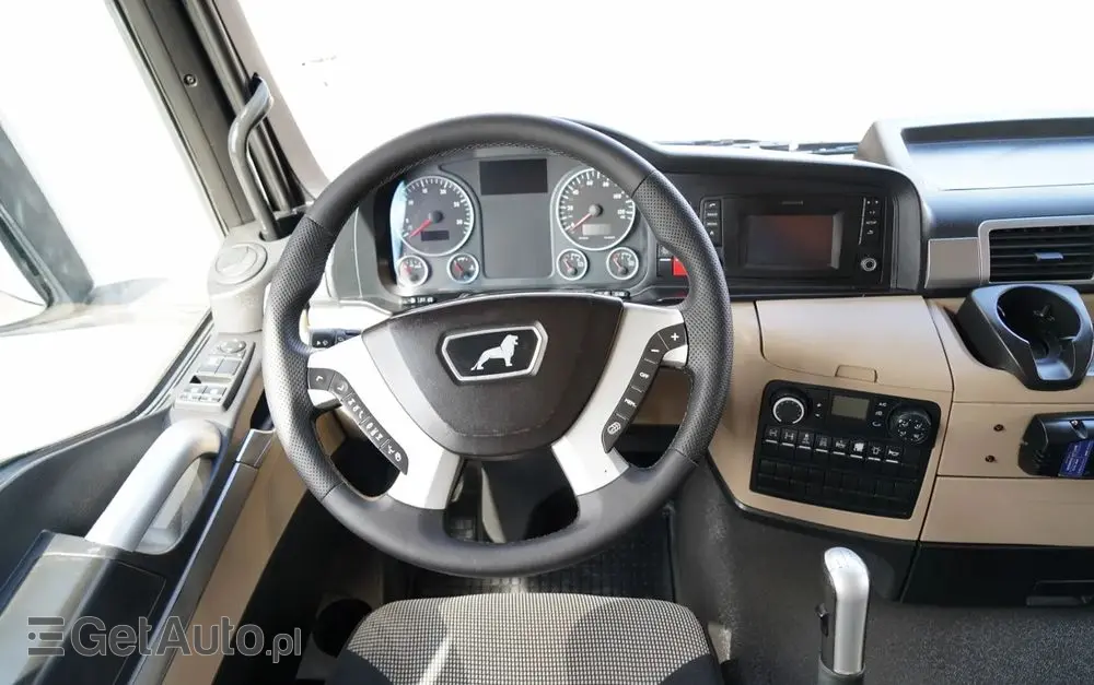 MAN TGS 33.360 / 6x4 / WYWROTKA + HDS HMF 1820 K-RC / wysów 10m / HYDROBURTA / CHWYTAK / NAVI / MANUAL / SPROWADZONY 