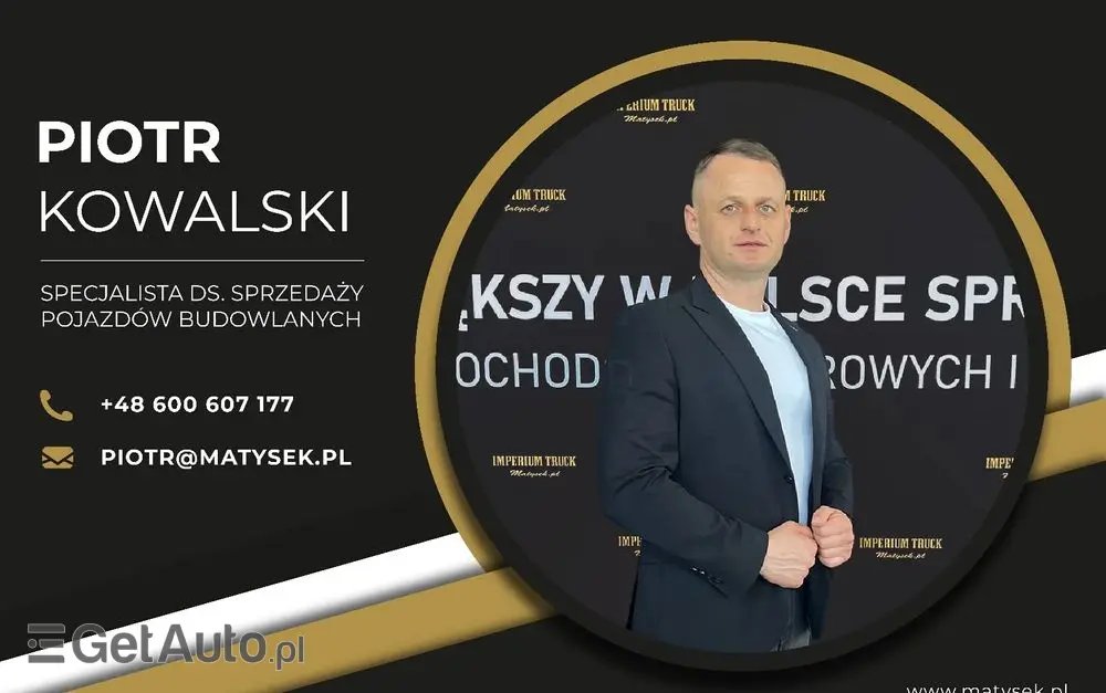 MAN TGS 33.360 / 6x4 / WYWROTKA + HDS HMF 1820 K-RC / wysów 10m / HYDROBURTA / CHWYTAK / NAVI / MANUAL / SPROWADZONY 