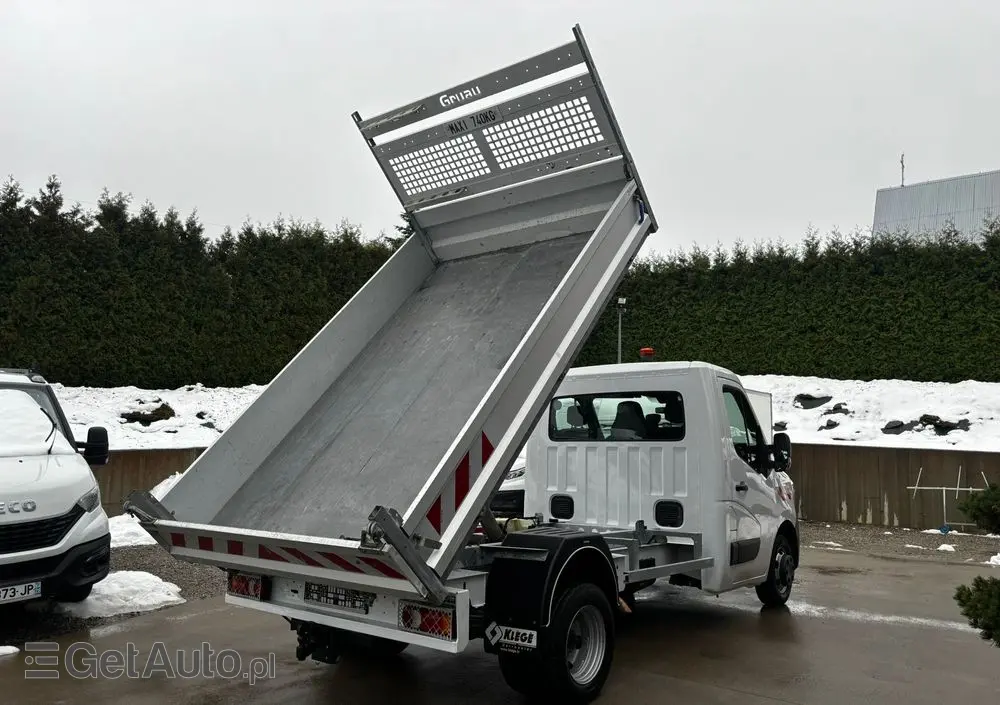 RENAULT Master Wywrotka na bliźniaku Kiper 