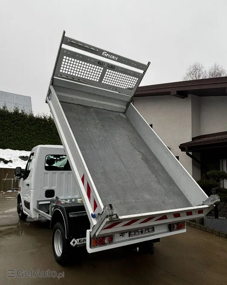 RENAULT Master Wywrotka na bliźniaku Kiper 