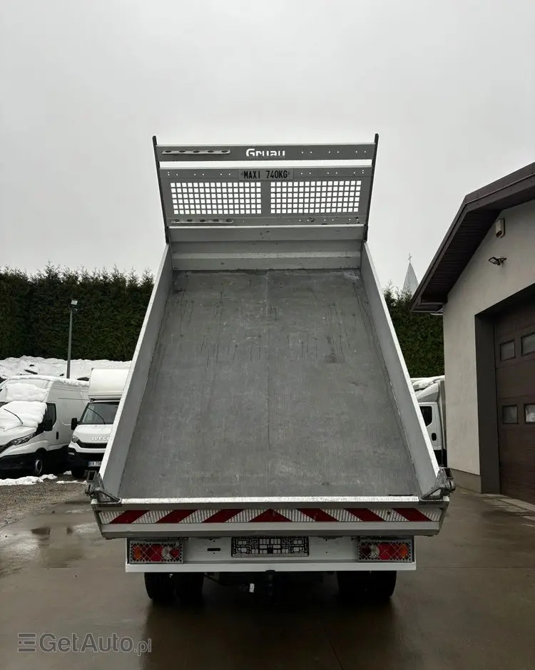 RENAULT Master Wywrotka na bliźniaku Kiper 