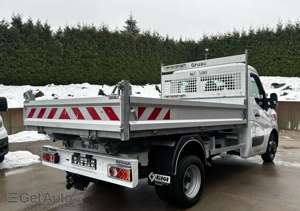 RENAULT Master Wywrotka na bliźniaku Kiper 