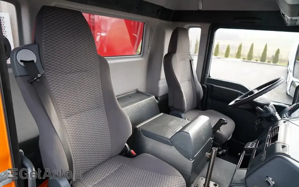 MAN TGA 18.360 / 4X4 / WYWROTKA 2 STRONNA / HYDROKLAPA / HYDROBURTA / CZOŁOWNICA / SPECJALNY / MANUAL 