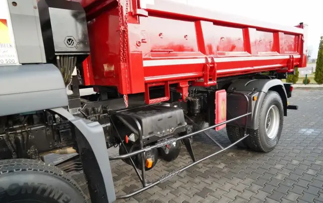 MAN TGA 18.360 / 4X4 / WYWROTKA 2 STRONNA / HYDROKLAPA / HYDROBURTA / CZOŁOWNICA / SPECJALNY / MANUAL 