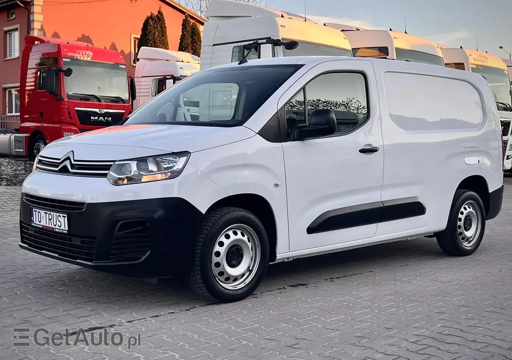 CITROËN BERLINGO LONG / 3 OSOBY / SALON POLSKA / BEZWYPADKOWY / DOSTĘPNE 15 SZTUK 